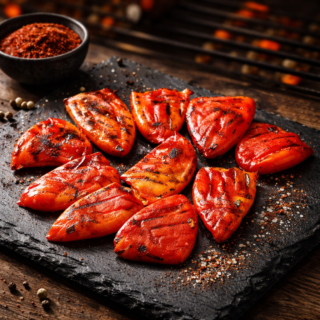 Gegrillte Paprika Schote (rot)-Art.-C0002